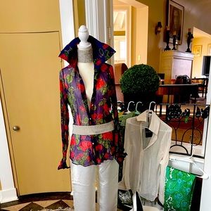 Vintage Dolce & Gabbana Chiffon Silk Blouse